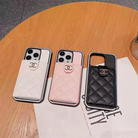 chanel iphone16ケース レザー 背面型