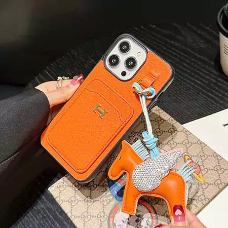 Hermes iphone16 proケースレザー