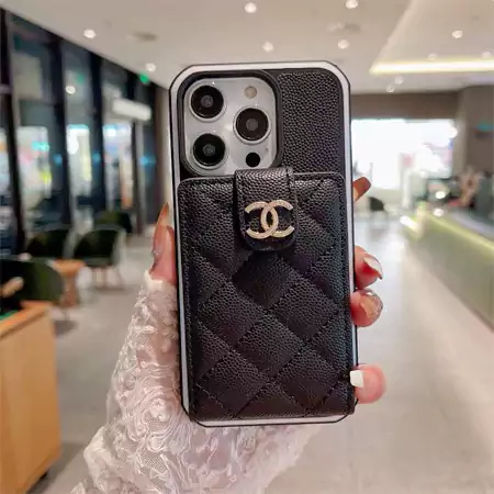 chanel iphone16ケース レザー 背面型