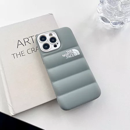 The North Face iphone16 plusケース シリコン