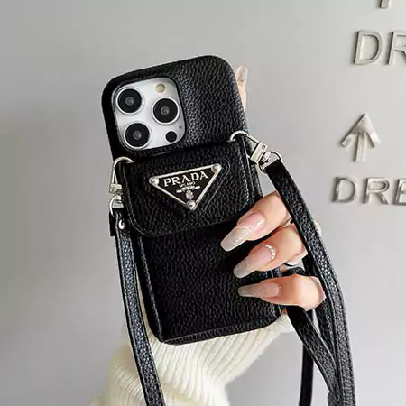 ショルダーiphone16proケース prada 風