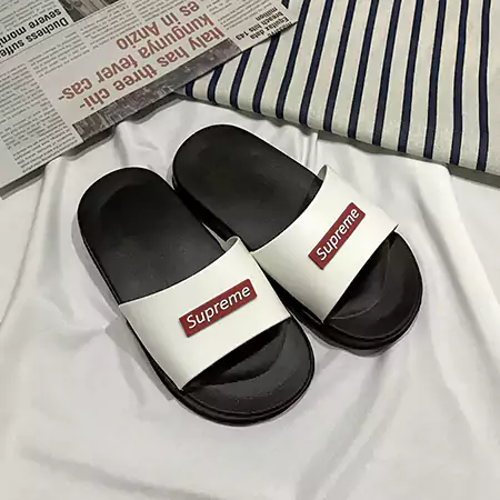 supreme サンダル 男女ペア