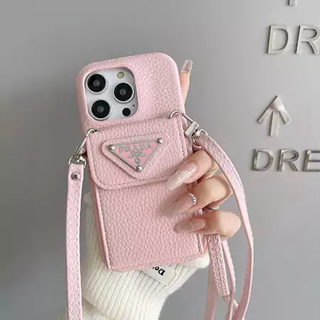 ショルダーiphone16proケース prada 風