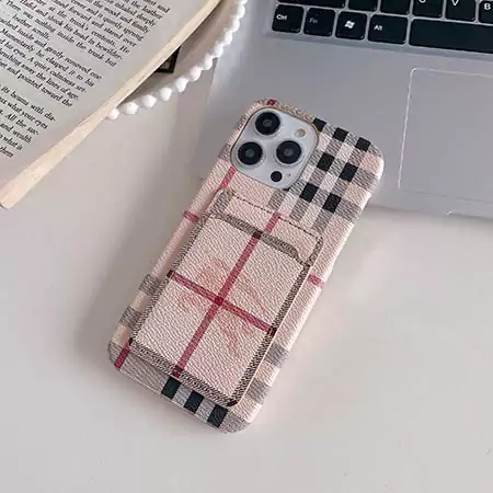  Burberry iphone16 レザー スマホケース