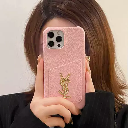 YSL iphone16 pro スマホケース レザー