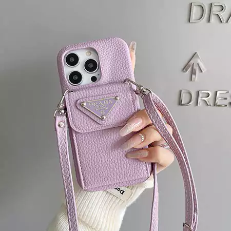 ショルダーiphone16proケース prada 風