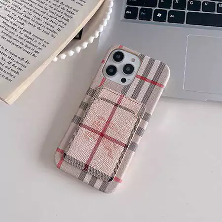  Burberry iphone16 レザー スマホケース