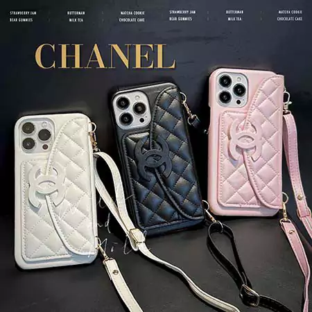 Chanel iphone16 proケース ストラップ付き