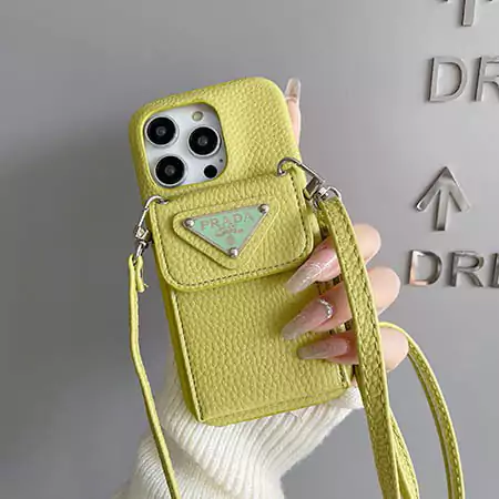 ショルダーiphone16proケース prada 風