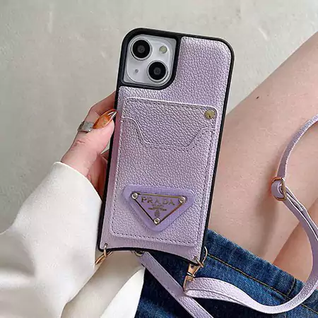 Prada iphone16ケースミラー付き