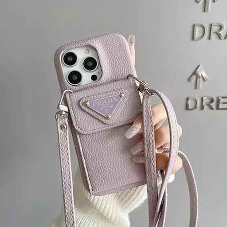 ショルダーiphone16proケース prada 風