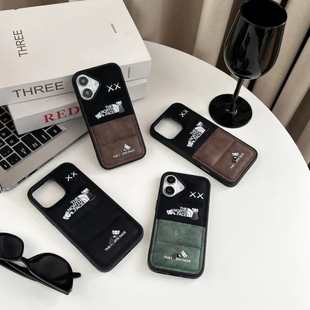 ノースフェイス iphone16ケース シリコン