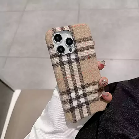 バーバリー チェック柄 iphone17ケース