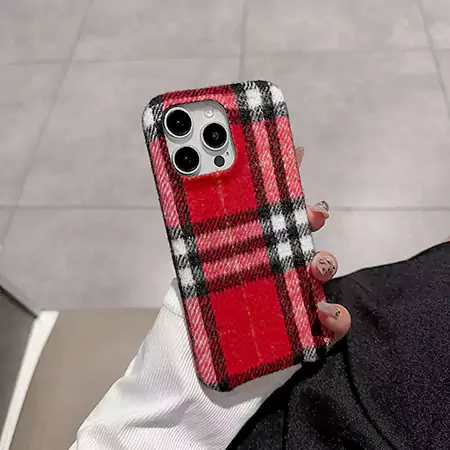 バーバリー チェック柄 iphone17ケース