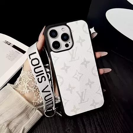 ヴィトン 風 iphone 16 proケース レザー 纯色