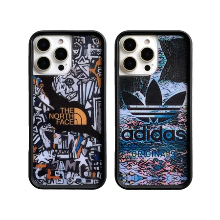 絵画 iphone17ケース ノースフェイス