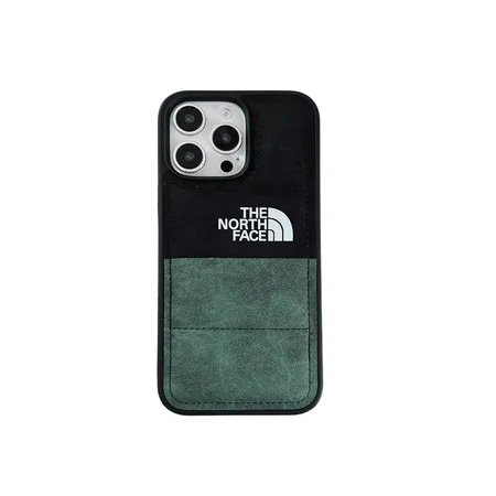 ダウンジャケット風 iphone17ケース ノースフェイス