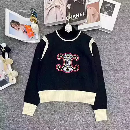 セリーヌ ロゴニット レディース