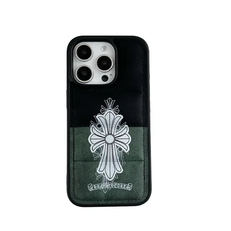 クロームハーツiphone16ケース ダウンジャケット