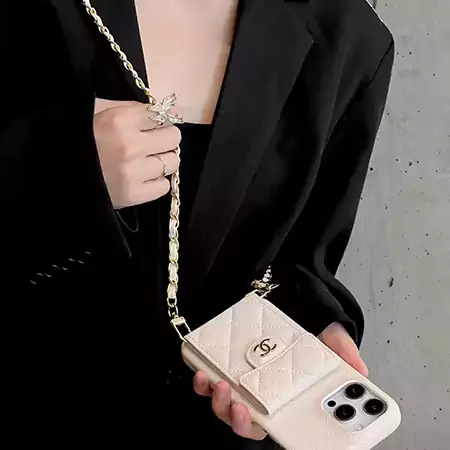 スマホ ショルダー シャネル
