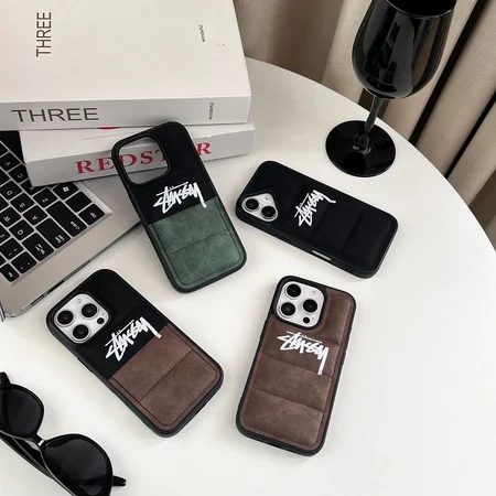 ステューシー スマホケース ダウンジャケット