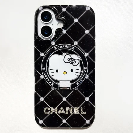 シャネルiphone17proケース Kittyネコ