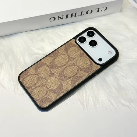 コーチ シグネチャーiphone17promax携帯ケース