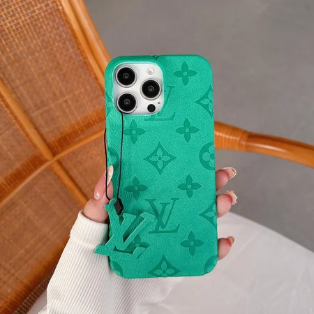 Vuitton iPhone17ケース エンボスレザー