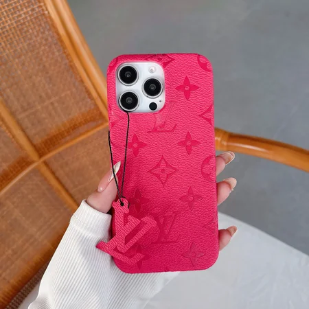 Vuitton iPhone17ケース エンボスレザー