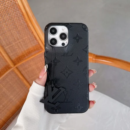 Vuitton iPhone17ケース エンボスレザー