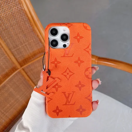 Vuitton iPhone17ケース エンボスレザー