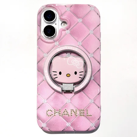 シャネルiphone17proケース Kittyネコ