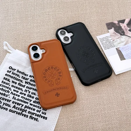 クロームハーツiphone17レザーケース