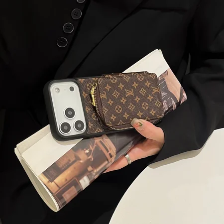 Louis Vuitton iphone17promaxケース ポケット付き