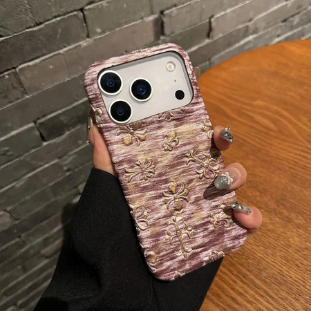 クロームハーツiphone17ケース 皮製