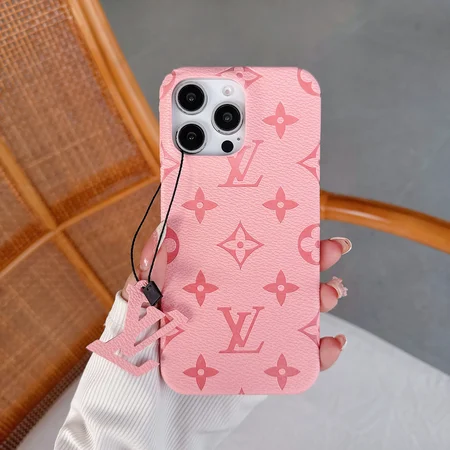 Vuitton iPhone17ケース エンボスレザー