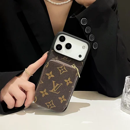 Louis Vuitton iphone17promaxケース ポケット付き