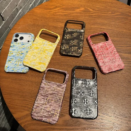 クロームハーツiphone17ケース 皮製