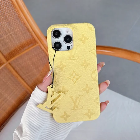 Vuitton iPhone17ケース エンボスレザー