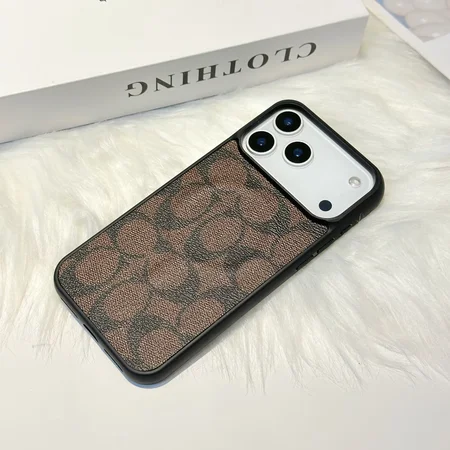 コーチ シグネチャーiphone17promax携帯ケース