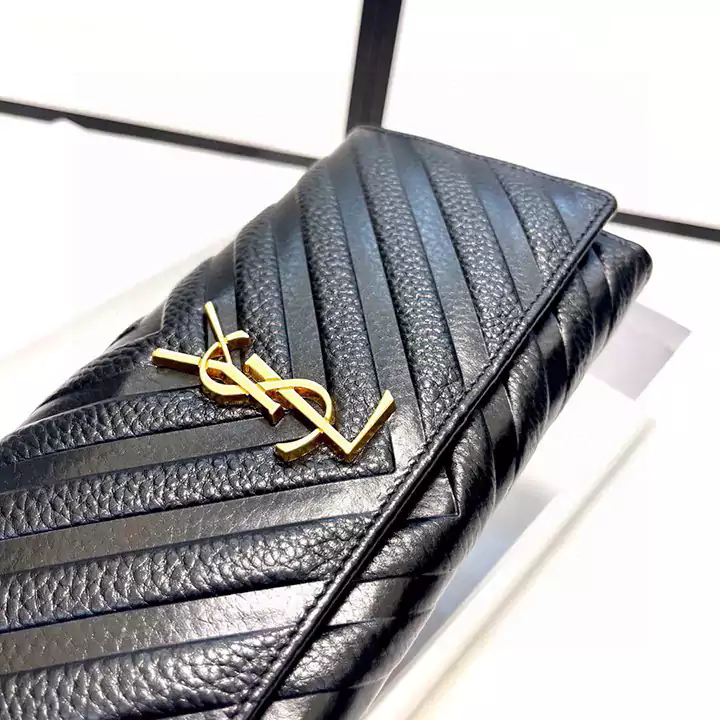 YSL ロゴ 長財布