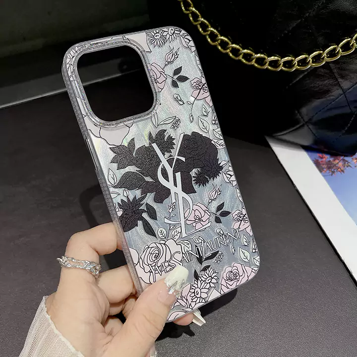 ブランド ysl iphone15 スマホケース アクリル材質