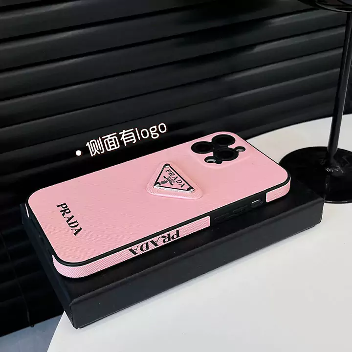 プラダiphone16ピンクケース 女子