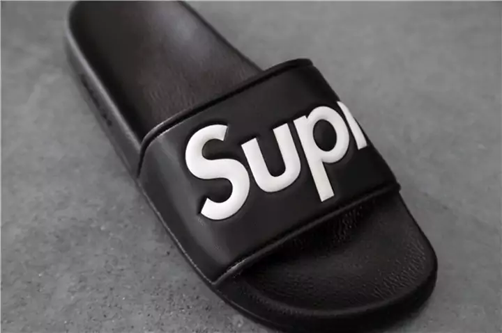 SUPREME ロゴ ビーチ サンダル
