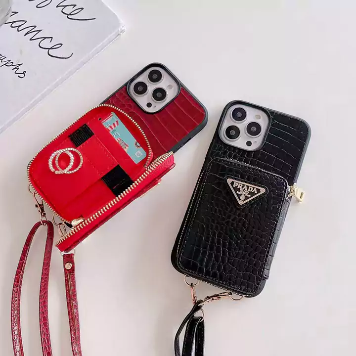 prada iphone16ケース カードポケット