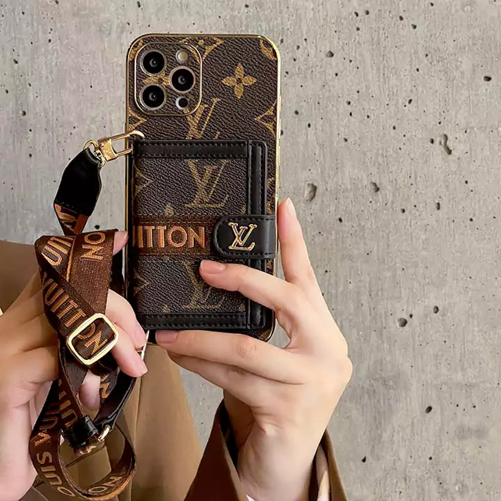 lv iphone16 proケースストラップ付き 肩掛け