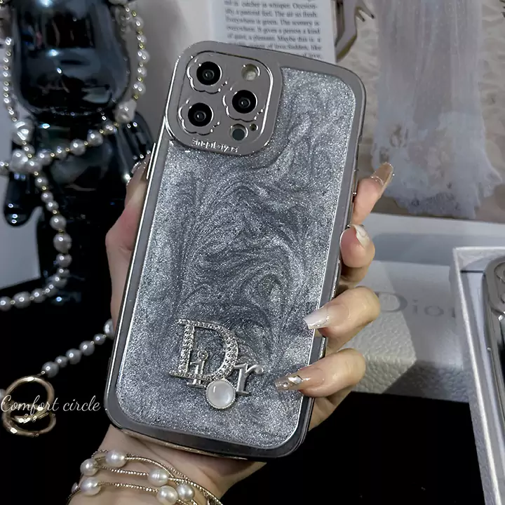 Dior iphone15 pro スマホケース ブランドロゴ付き