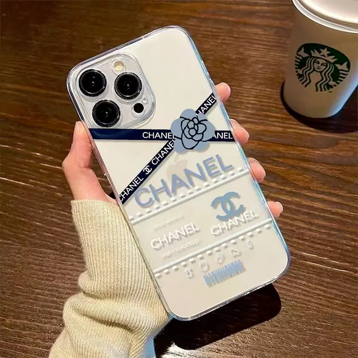 ブランド シャネル chanel カメリア iphone16 スマホケース 高级 レディース 透明