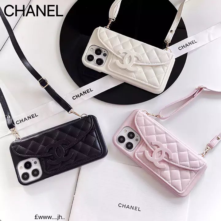 Chanel iphone16 proケース ストラップ付き