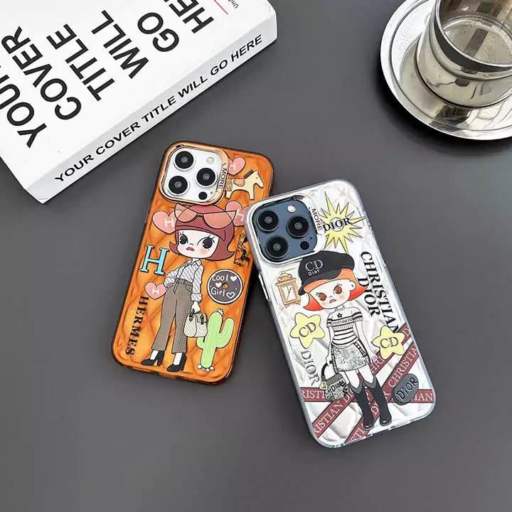 hermes iphone 16plusケース キャラクター